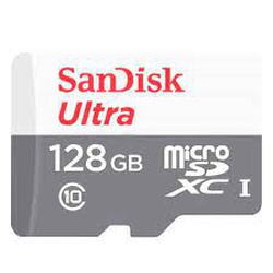 SanDisk MicroSD CLASS 10 100MBPS 128GB without Adapter - SDSQUNR-128G-GN6MN