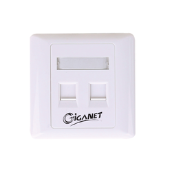 Giganet Dual Faceplate CAT6 UTP