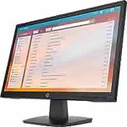 HP P22v G4  21.5" FHD Monitor, Black Color, Connectivity : VGA, HDMI 1.4 - 9TT53AA