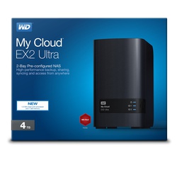 WD My Cloud Expert Series EX2 Ultra 4TB - WDBVBZ0040JCH-EESN