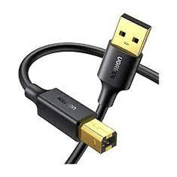 UGREEN USB 2.0 AM to BM Print Cable 1.5m (Black) - US135