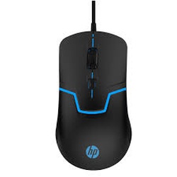 HP USB Gaming Mouse M100 Black - 1QW49AA