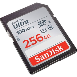 SanDisk Ultra SDXC 256GB UHS-I card 150MB/s Class 10 - SDSDUNC-256G-GN6IN