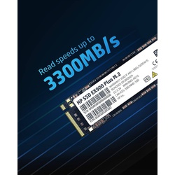 HP EX900 Plus Internal SSD M.2 PCIe Gen 3*4 NVMe 2280, 256GB - 35M32AA
