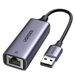 UGREEN USB 3.0 to RJ45 Gigabit Ethernet Adapter Aluminum Case (Space Gray) - CM209