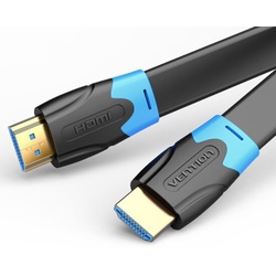 Vention Flat HDMI Cable 2M Black - VAA-B02-L200