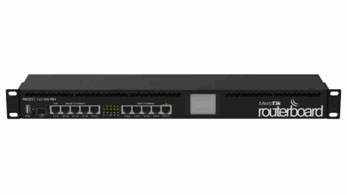 MikroTik RB2011UiAS-RM Routerboard Rackmount 5xLAN 5xGbit LAN 1xSFP ...